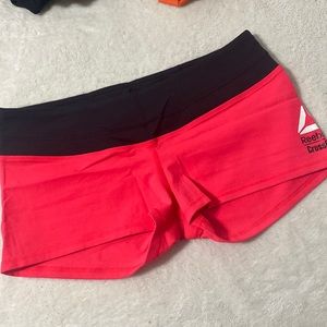 Pink reebok crossfit shorts